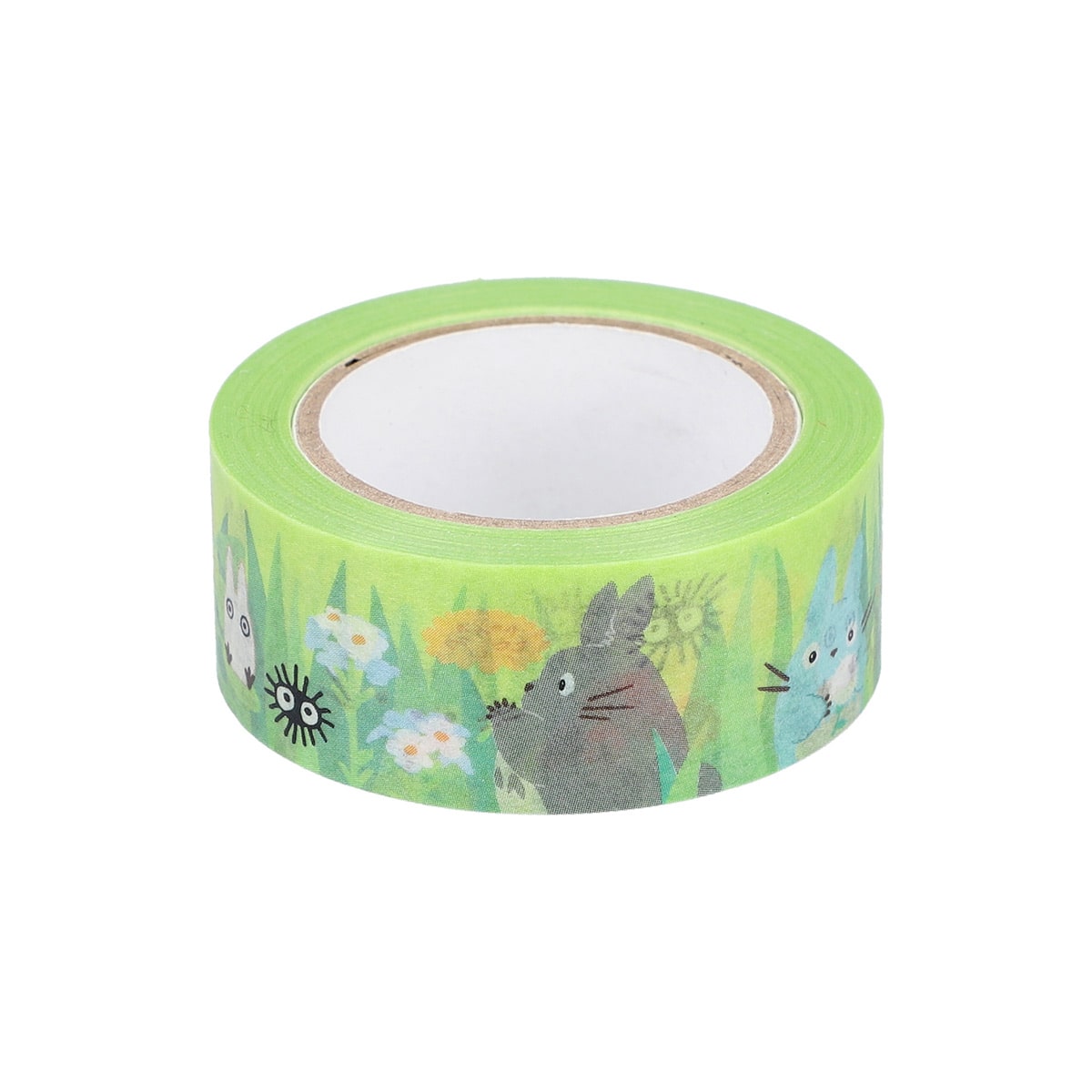 Studio Ghibli - Patterned Masking Tape Packs (7 Types) - Totoro Meadow - official view 16