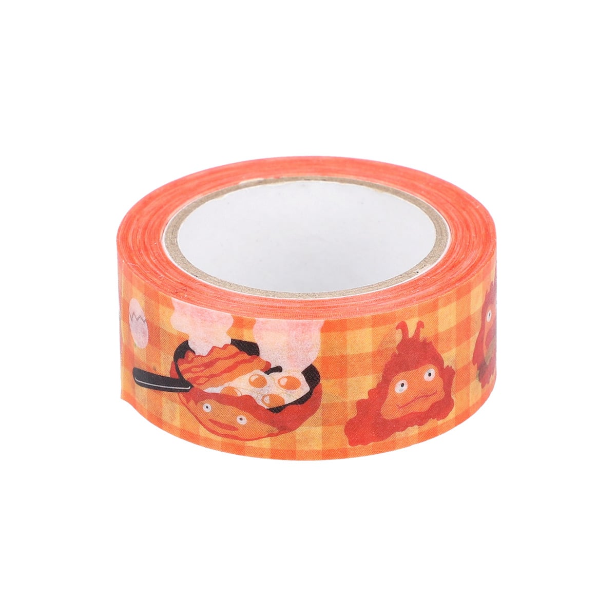 Studio Ghibli - Patterned Masking Tape Packs (7 Types) - Howl Bacon and Eggs - official view 31
