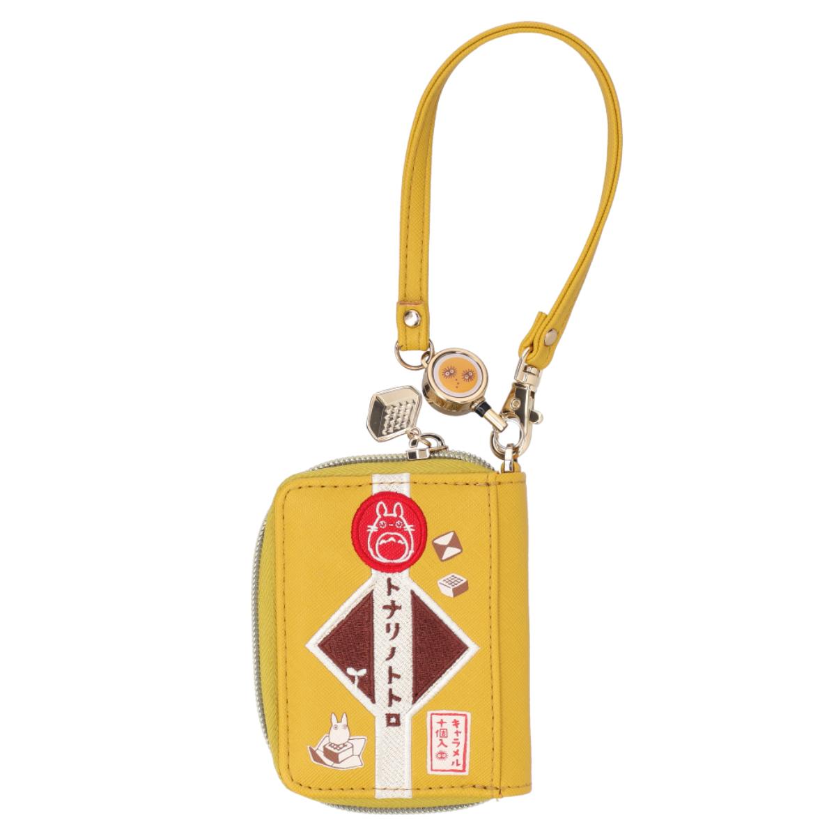 Studio Ghibli - Retractable Coin and Card Cases (4 Types) - Totoro Caramel - official view 6