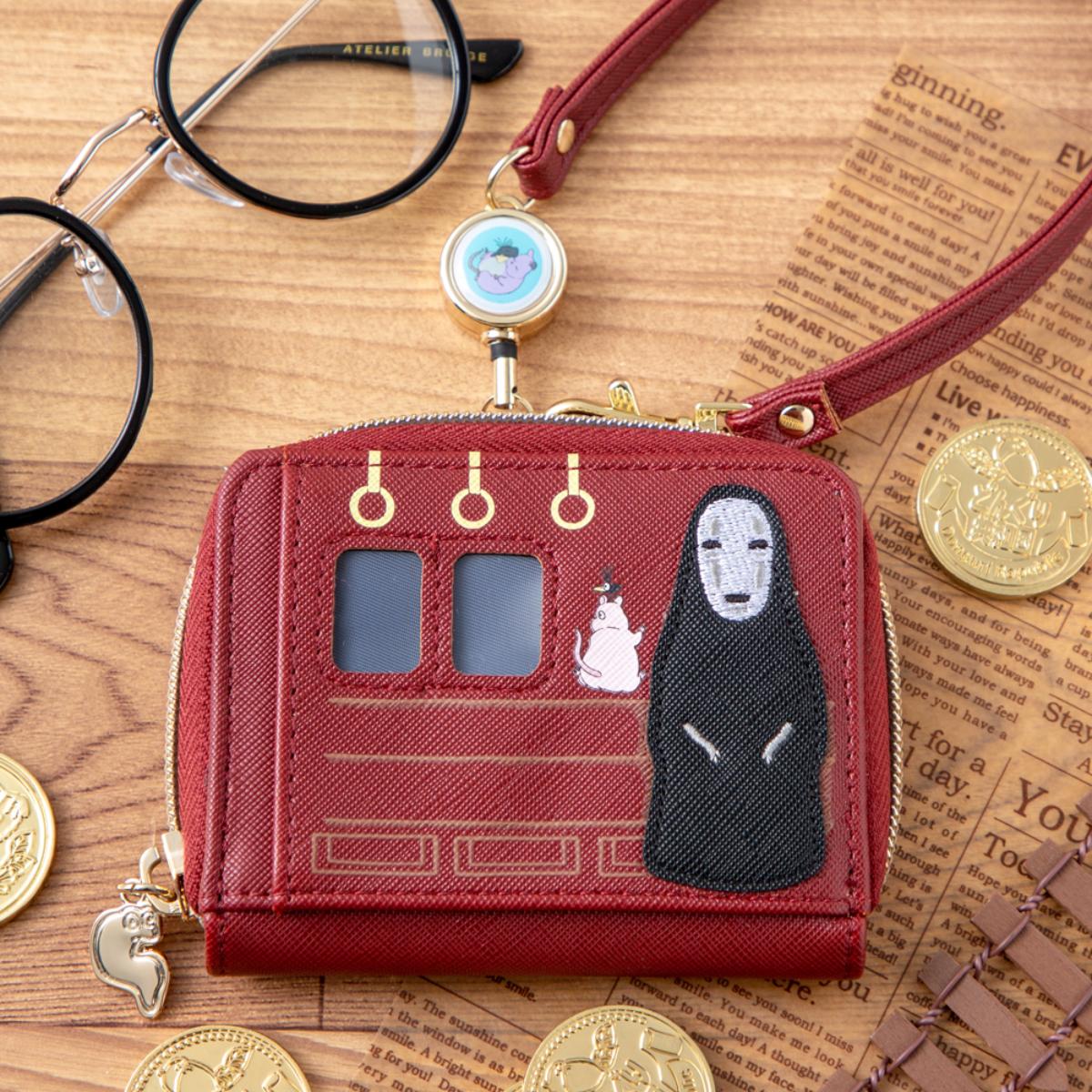 Studio Ghibli - Retractable Coin and Card Cases (4 Types) - Spirited Away Sea Railway - official view 20