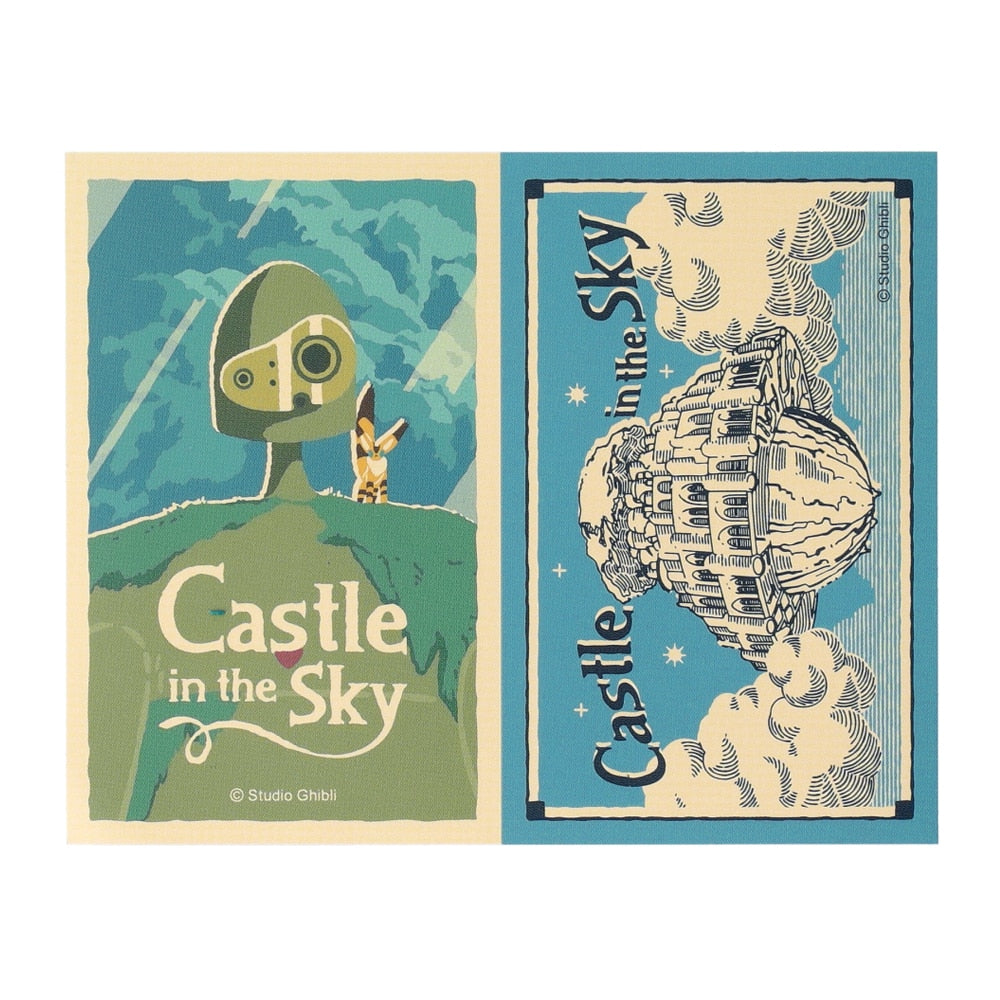 Studio Ghibli - Retro Sticker Sheets (5 Types) - Castle in the Sky - official view 2