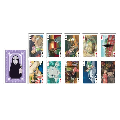 Studio Ghibli - Scene-Filled Playing Card Decks (5 Types) - Spirited Away - official view 15
