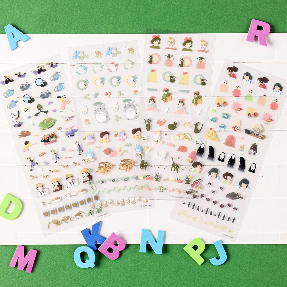 Studio Ghibli Schedule Sticker Sheets (3 Types) - My Neighbor Totoro - official view 7