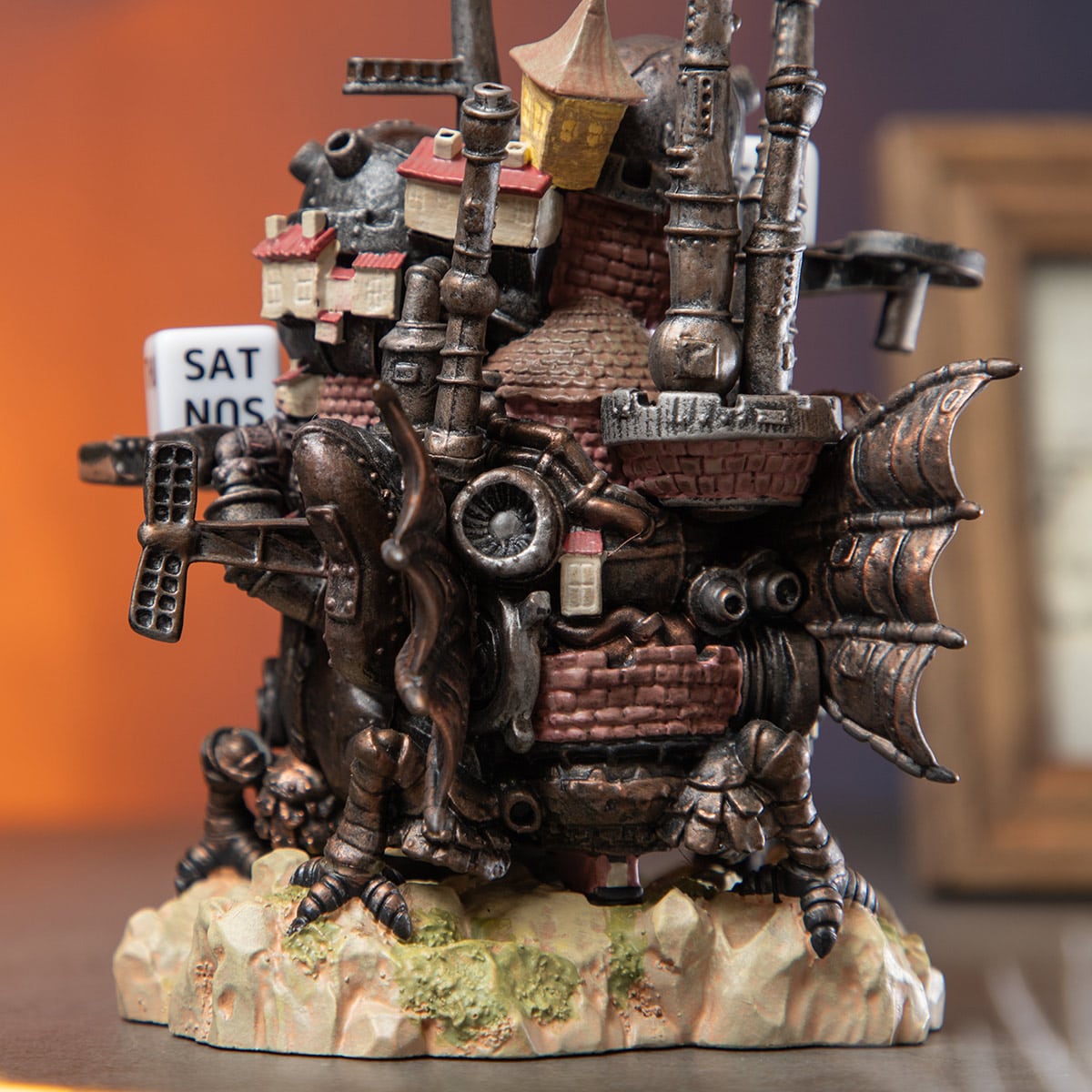 Studio Ghibli Sculpted Perpetual Calendars (4 Types) - Howl's Castle - official view 23