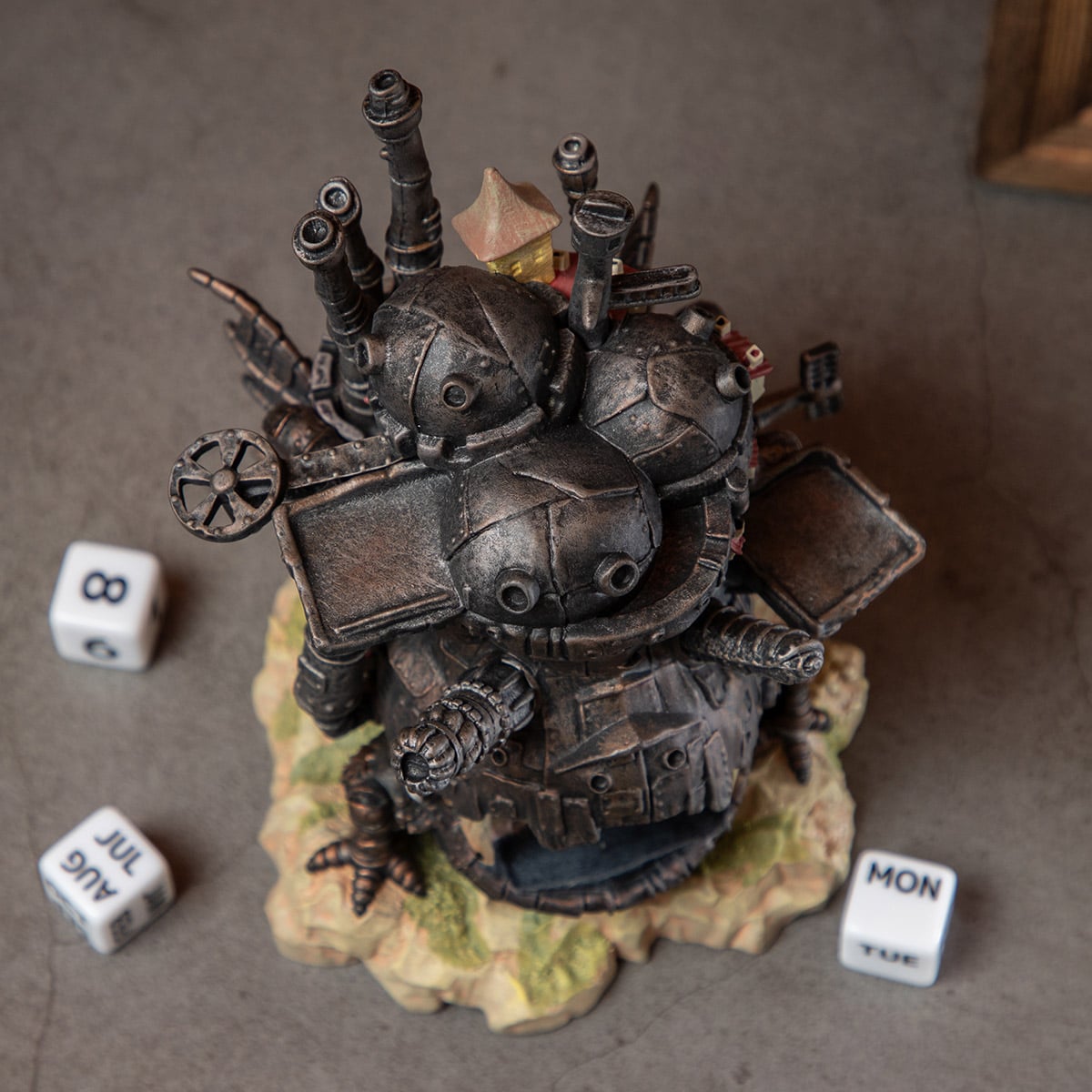 Studio Ghibli Sculpted Perpetual Calendars (4 Types) - Howl's Castle - official view 24