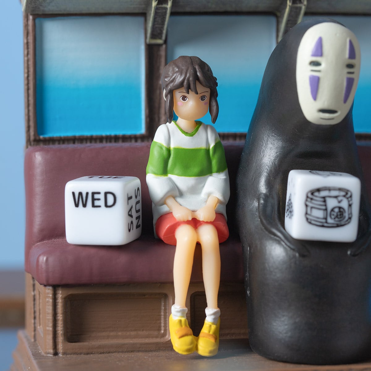 Studio Ghibli Sculpted Perpetual Calendars (4 Types) - Spirited Away Sea Railway - official view 34