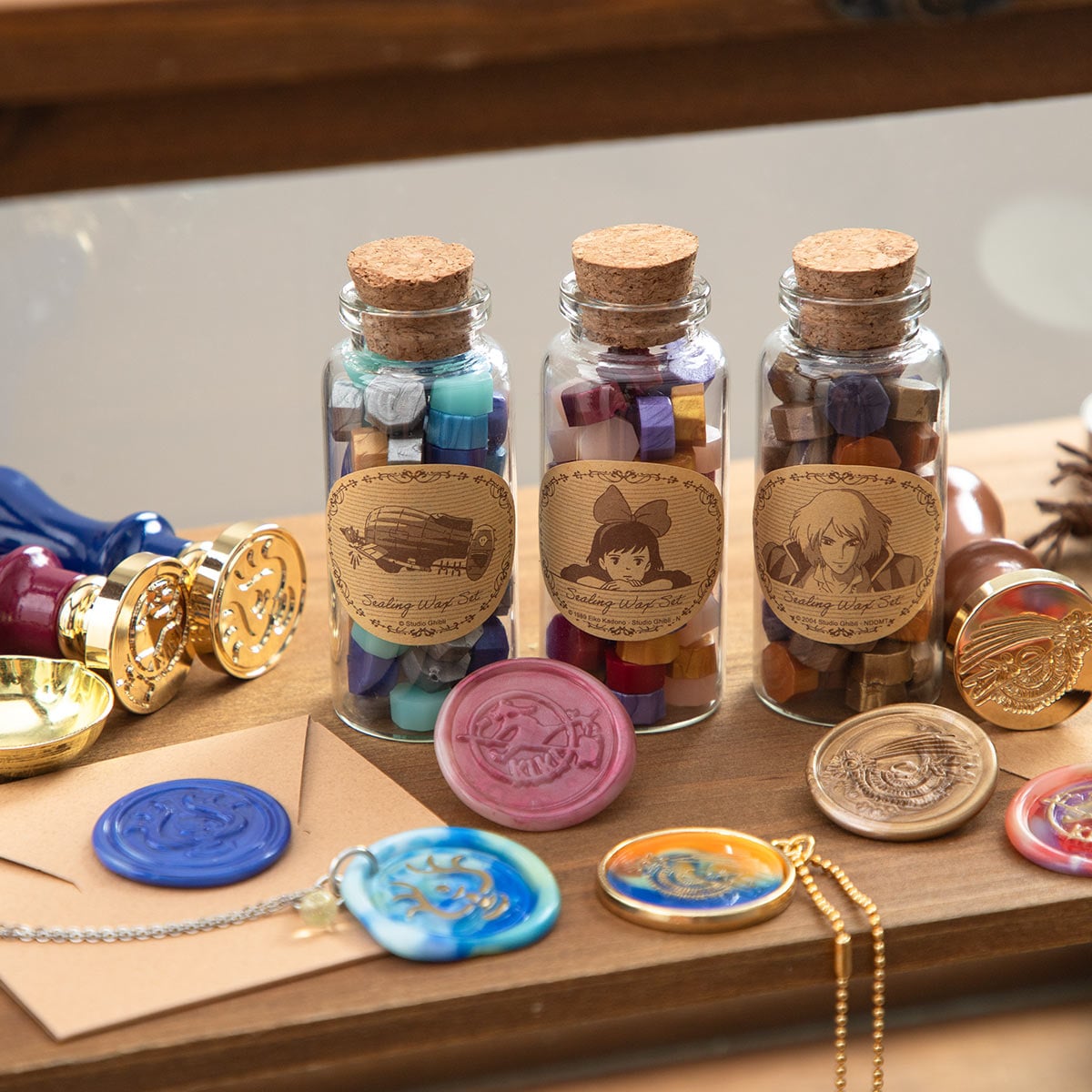 Studio Ghibli Sealing Wax Kits (3 Types) - Laputa Crest - official view 11