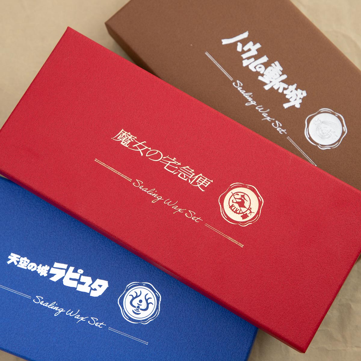 Studio Ghibli Sealing Wax Kits (3 Types) - Laputa Crest - official view 14