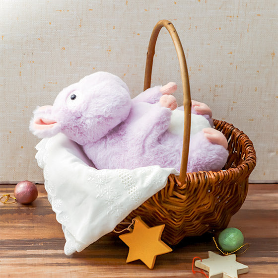 Studio Ghibli - Sun Arrow Nakayoshi Plush (8 Types) - Boh Mouse Sitting S - official view 27