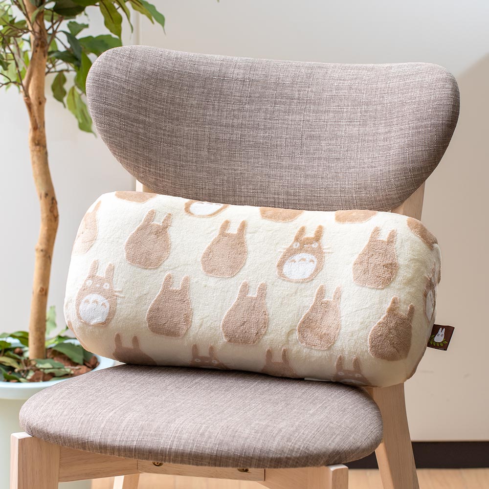 Studio Ghibli Textured Lumbar Cushions (3 Types) - Totoro - official view 8