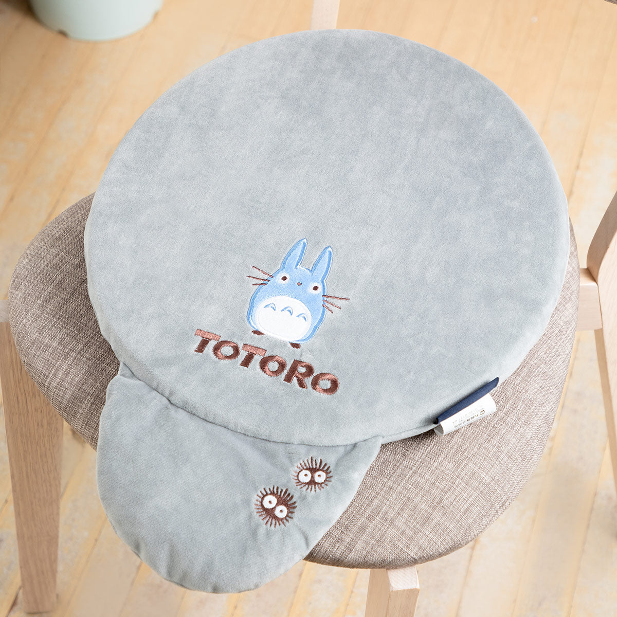 Studio Ghibli Totoro and Jiji Tail Seat Cushions (2 Types) - Totoro - official view 2