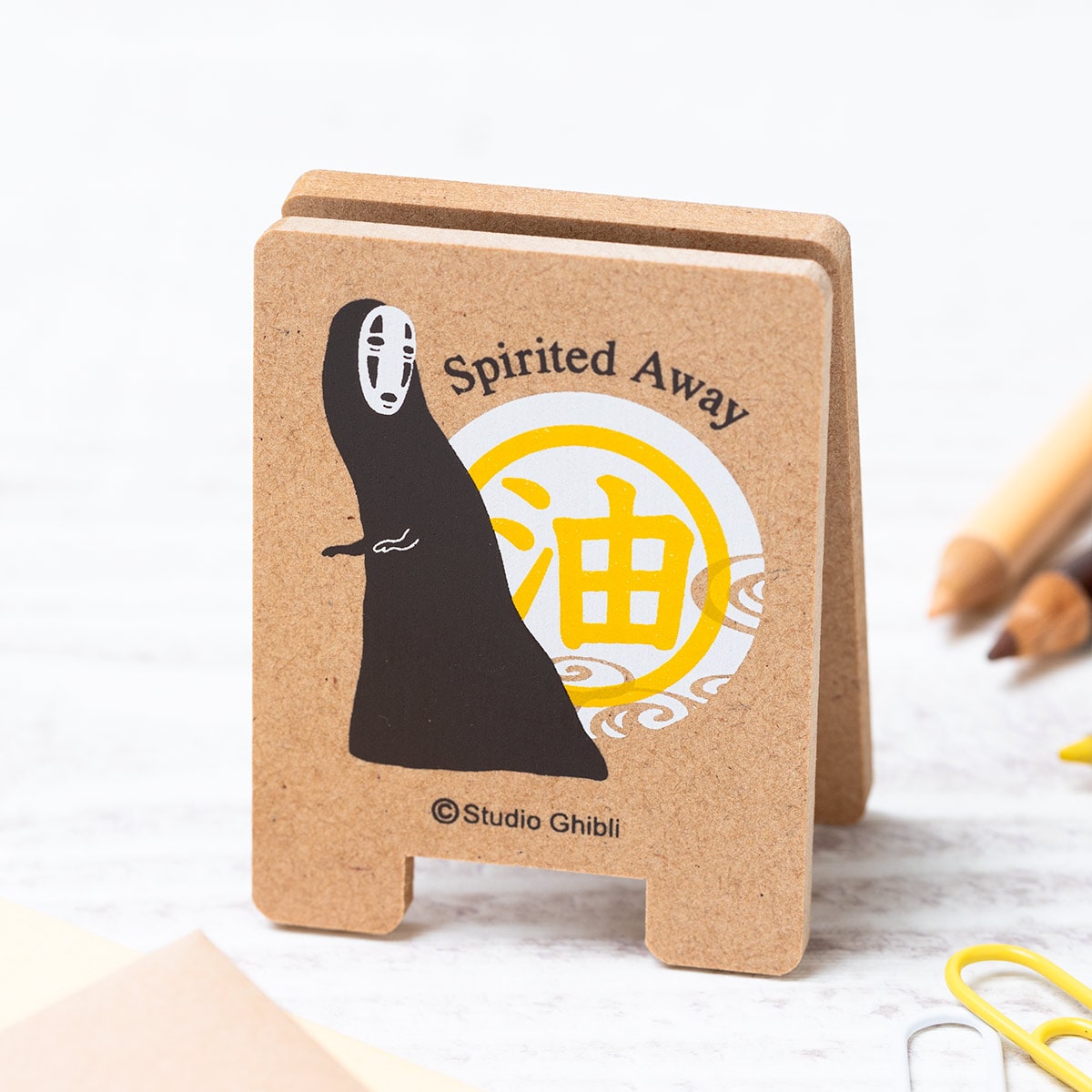 Studio Ghibli - Wooden Stand Clips (5 Types) - Otori-sama and No-Face - official view 24