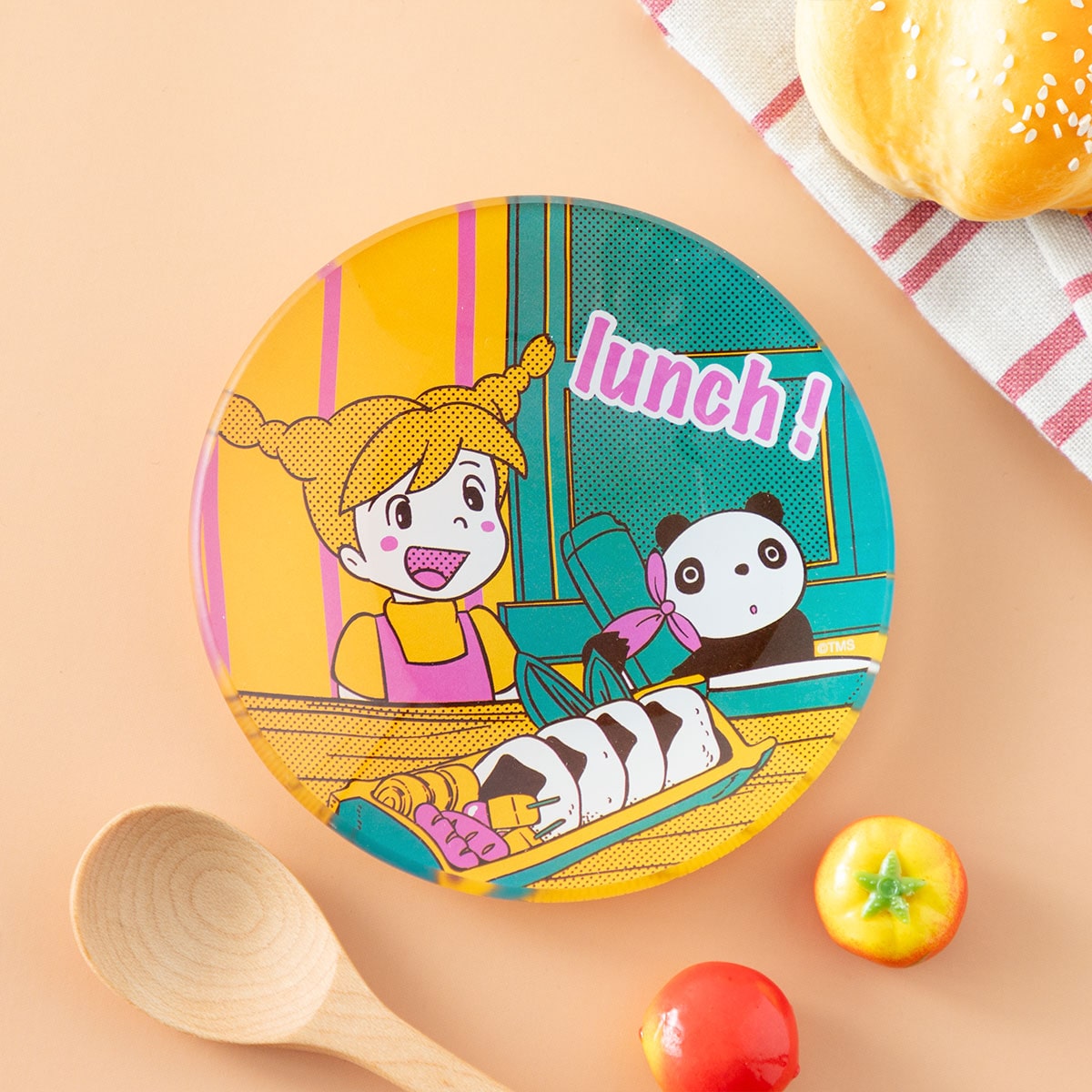 Studio Ghibli Yummy Glass Mini Dishes (3 Types) - Panda Bamboo Lunch - official view 12