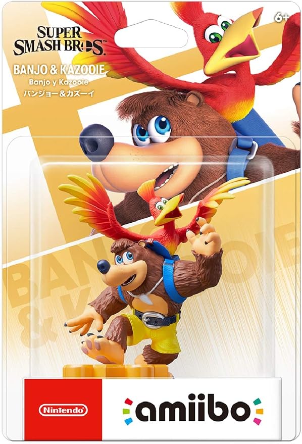 Super Smash Bros. amiibo - Banjo & Kazooie, official product gallery image 1