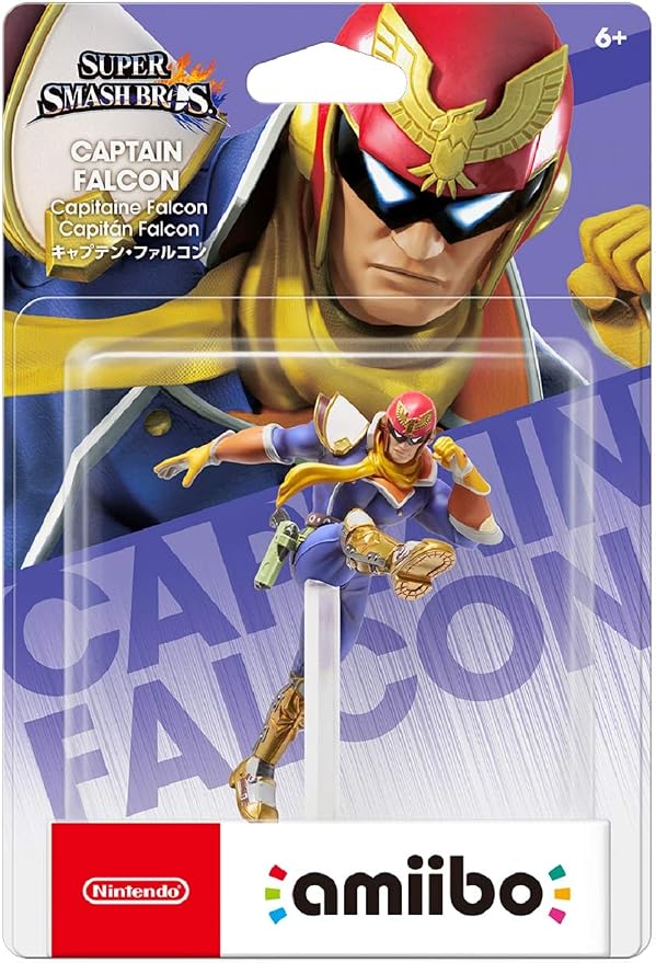Super Smash Bros. amiibo - Captain Falcon, official product gallery image 2