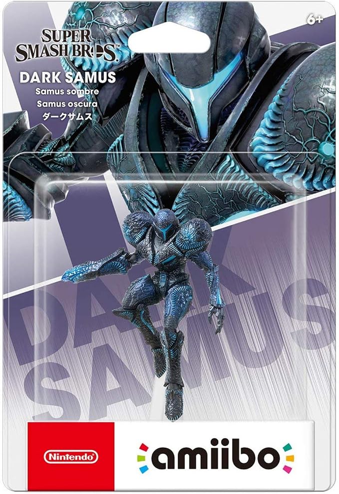 Super Smash Bros. amiibo - Dark Samus, official product gallery image 1