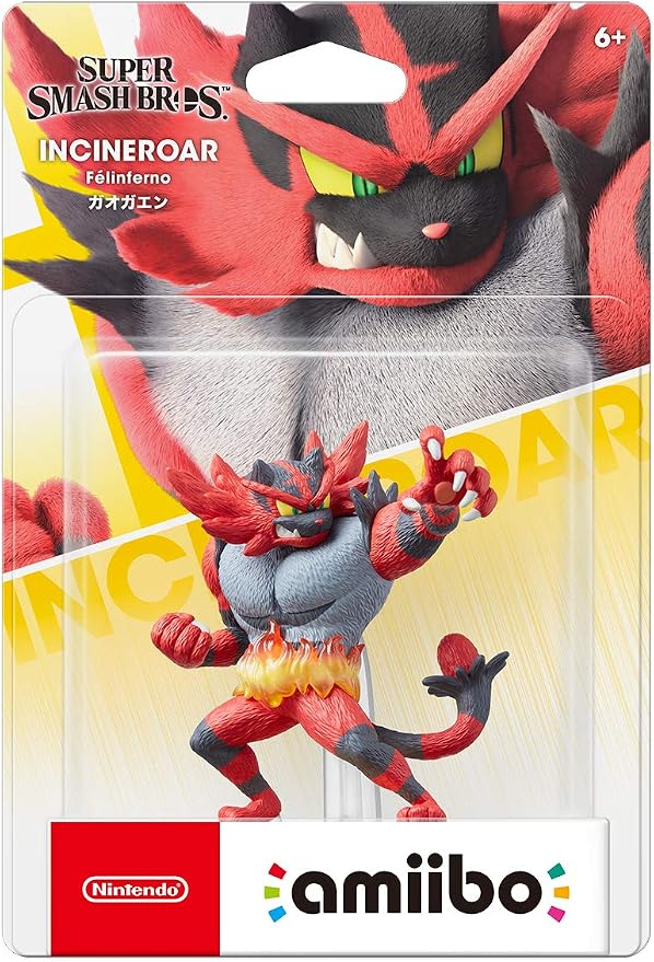 Super Smash Bros. amiibo - Incineroar, official product gallery image 2