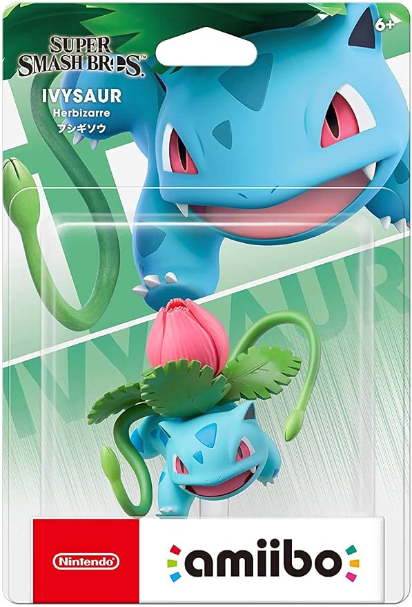 Super Smash Bros. amiibo - Ivysaur, official product gallery image 1