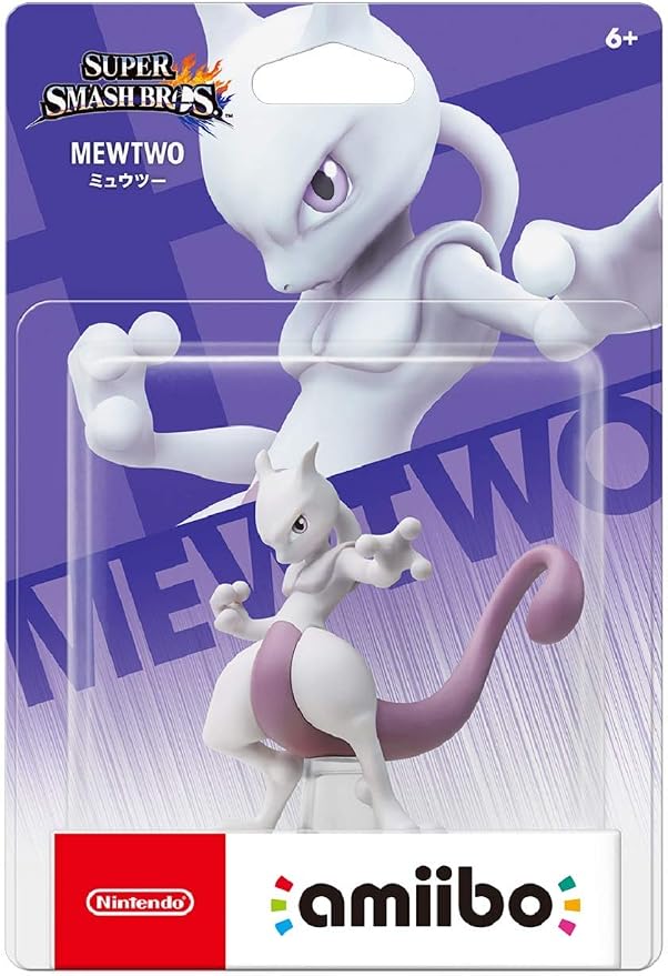 Super Smash Bros. amiibo - Mewtwo, official product gallery image 3