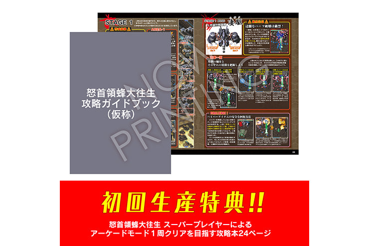 DODONPACHI DAI-OU-JO RINNE TENSEI Blissful Death Re: Incarnation Re: Incarnation - FAMITSU DX PACK 3D CRYSTAL SET - SWITCH VERSION