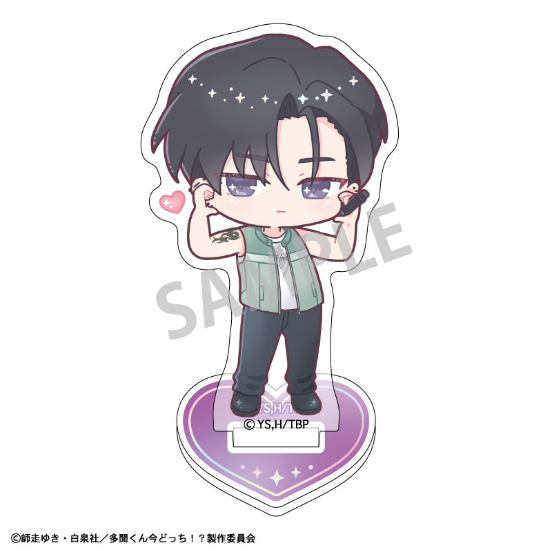 Tamon's B-Side Episode Selection mini acrylic stand - Rintaro Kai official product photo