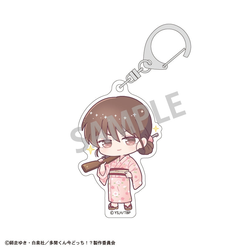Tamon's B-Side Episode Selection acrylic keychain - Utage Kinoshita official product photo