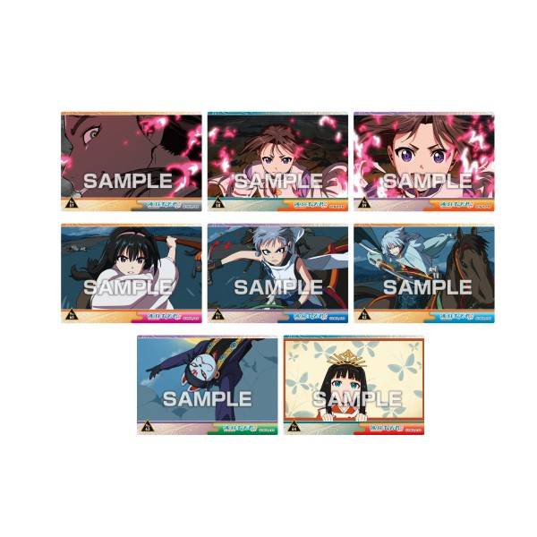 The Elusive Samurai Clear Card Collection Gum Vol.2 - Box (18 Packs) RANDOM - collectible design samples 4