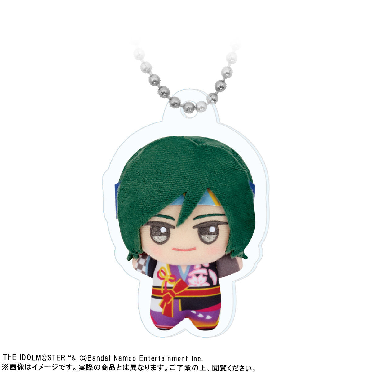 The Idolmaster SideM - Chibigurumi Photo Acrylic Keychains C - Kuro Kiyosumi