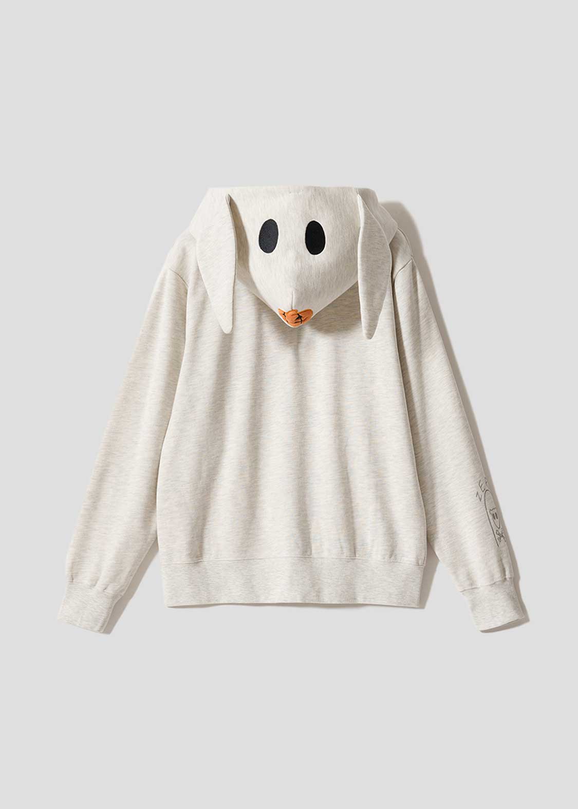 The Nightmare Before Christmas Graniph Zero Zip Hoodie, official product photo 1