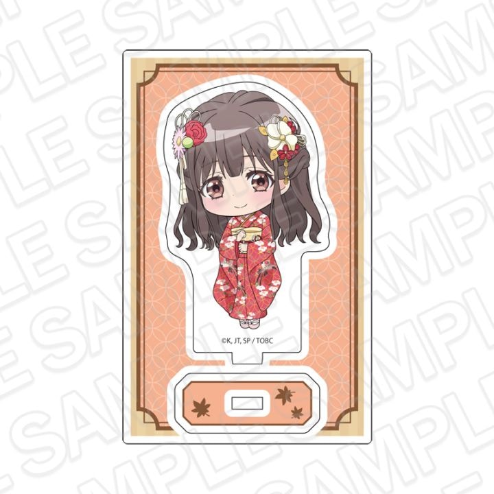 The Ogre's Bride Chibi Acrylic Stand - Yuzu Shinonome - Kimono