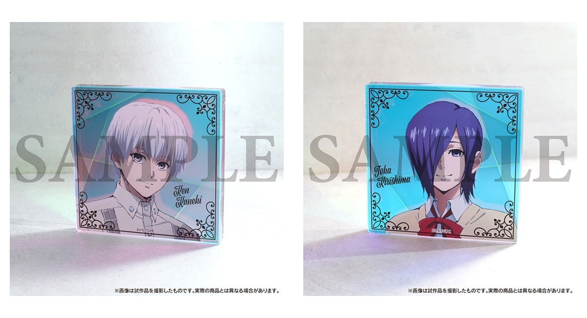 Tokyo Ghoul x Studio Pierrot - Memorable Aurora Acrylic Block (2 Types) — Complete Set showing every included model