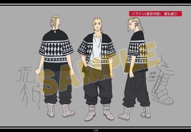 TOKYO REVENGERS - OFFICIAL CHARACTER ARTWORK