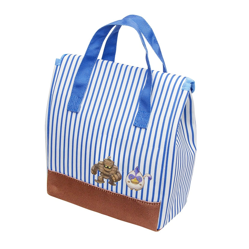 Torneko's Mystery Dungeon Classic HD Steam Outing Set - striped lunch bag back