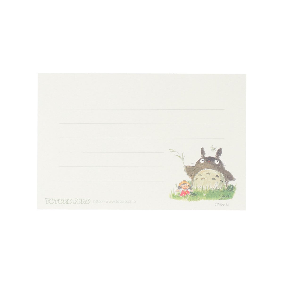 Totoro Fund Illustrated Message Paper Pads (3 Types) - Horizontal - official view 4