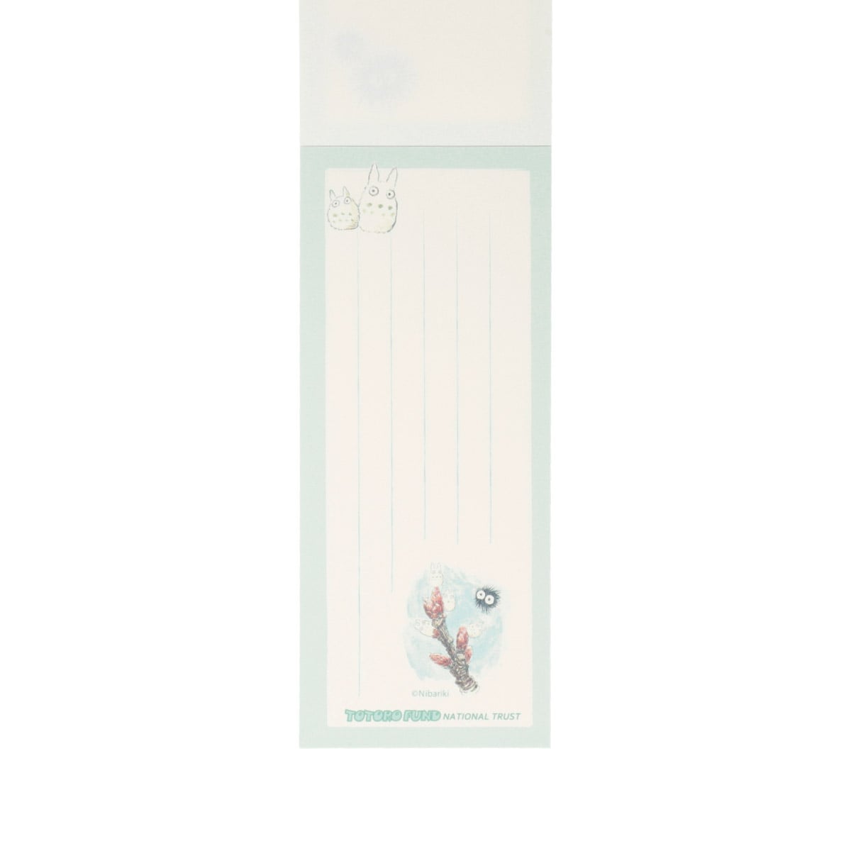 Totoro Fund Illustrated Message Paper Pads (3 Types) - Vertical - official view 12