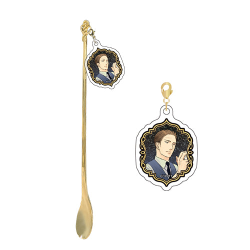 Twittering Birds Never Fly Bar Ukoku Drink Stirrer With Charm Chikara Domeki