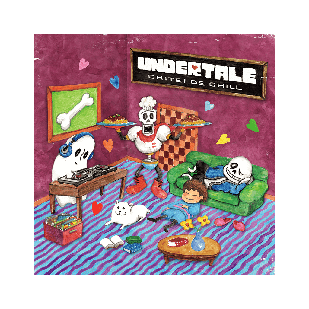 UNDERTALE Chitei de Chill CD — CD package