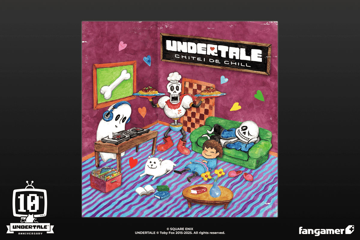 UNDERTALE Chitei de Chill CD — official overview