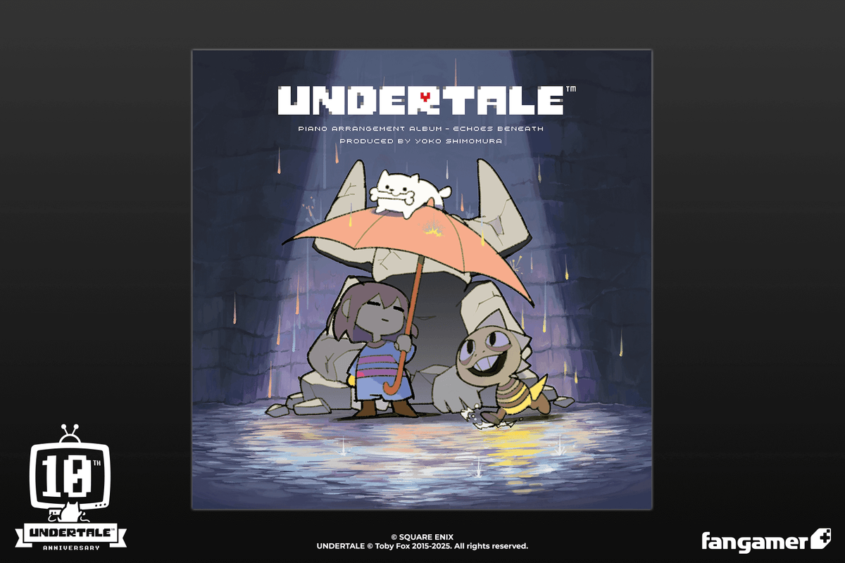 UNDERTALE Echoes Beneath CD — official overview