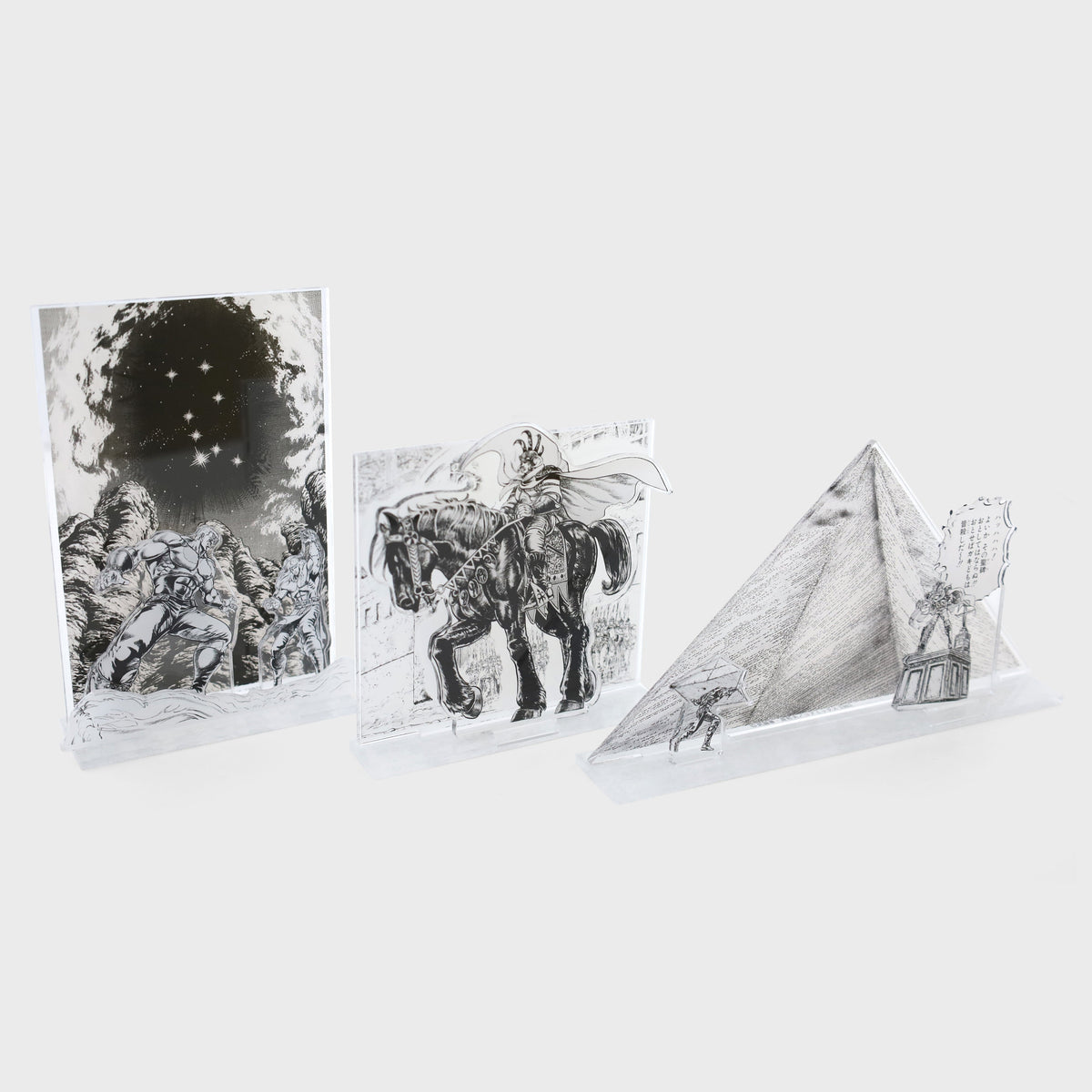 Hokuto no Ken 40th Anniversary Exhibition - Acrylic Diorama Stand