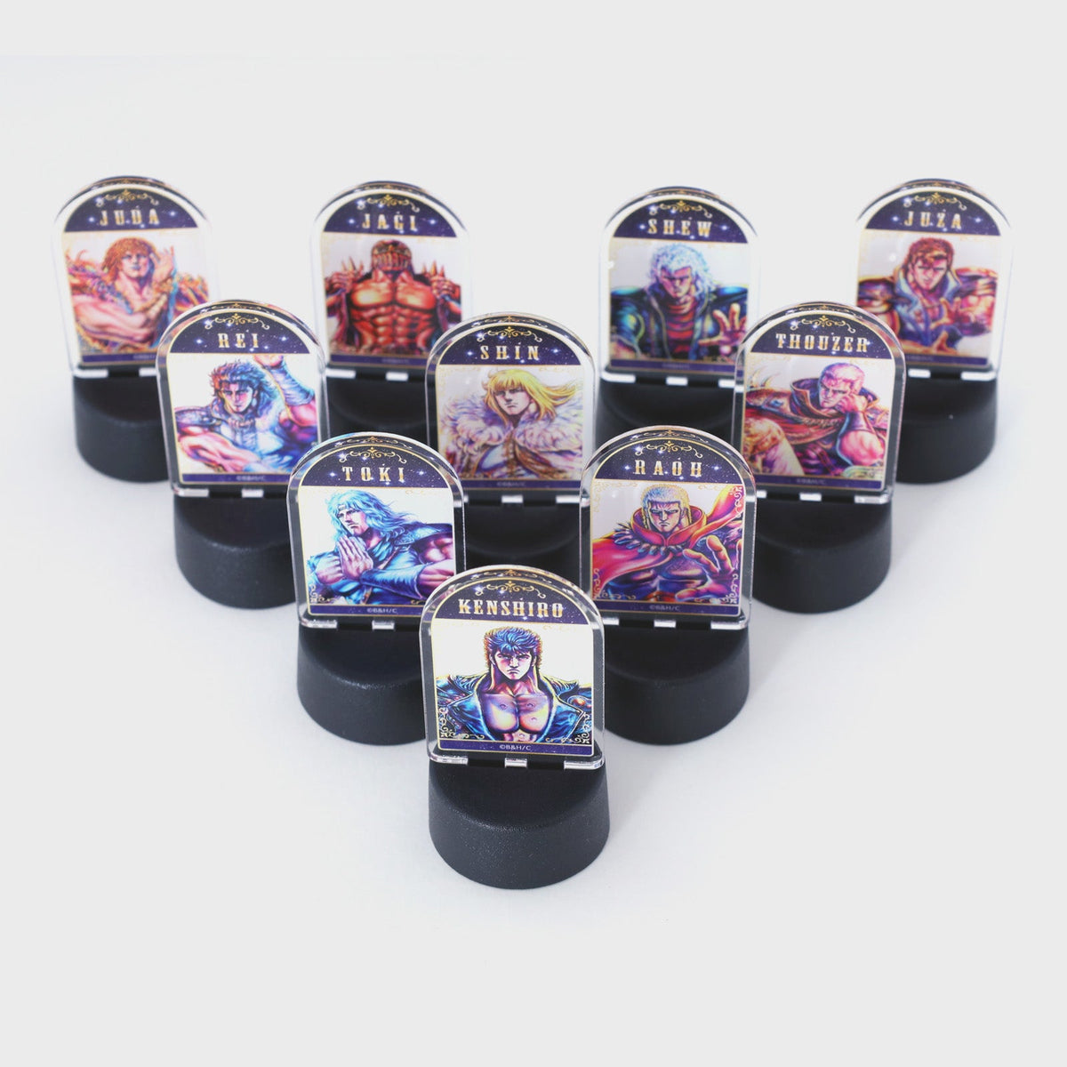 Hokuto no Ken 40th Anniversary Exhibition - Random Bottle Cap Acrylic Stage - Additional view 1