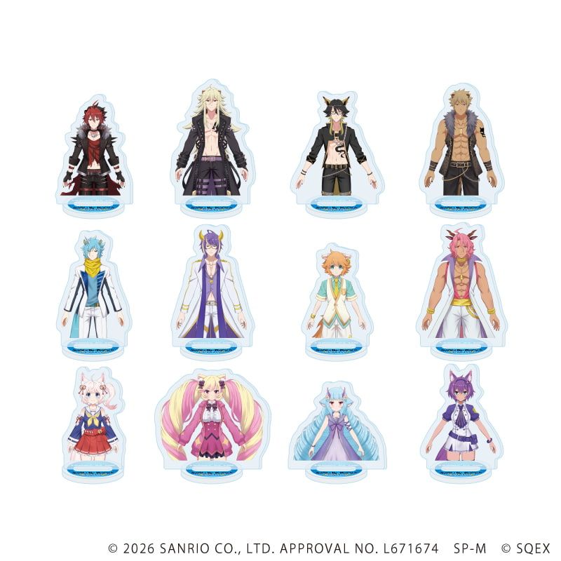 Show By Rock!! Acrylic Petit Stand 47 design assortment