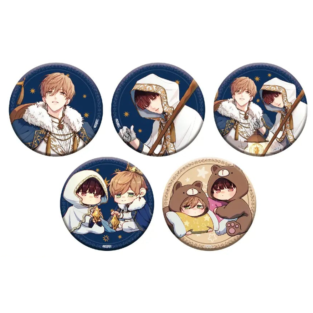 My Personal Weatherman - Glitter Can Badge - Arcana Ver. - Complete Set of 5 Types