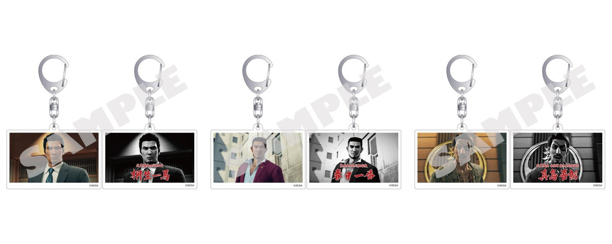 Ceremonies lenticular keychain - Full Set - two viewing-angle effects per keychain