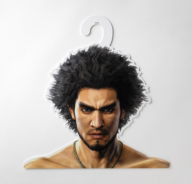 Yakuza Like a Dragon Ichiban Kasuga character hanger, front view