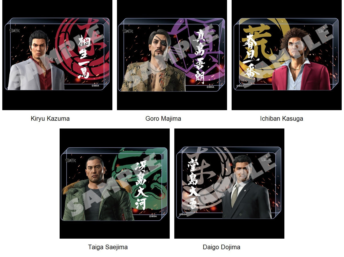 Yakuza clan emblem acrylic block — Complete Set (5 Designs)