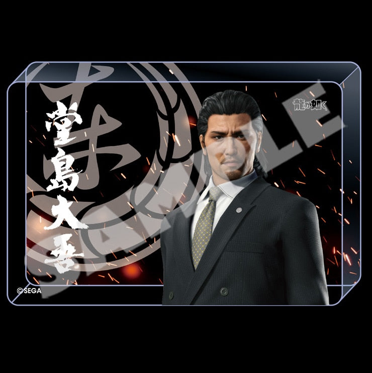 Yakuza clan emblem acrylic block — Daigo Dojima