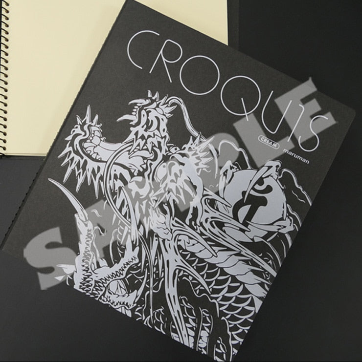 Yakuza Croquis sketchbook - Kiryu Kazuma - Dragon