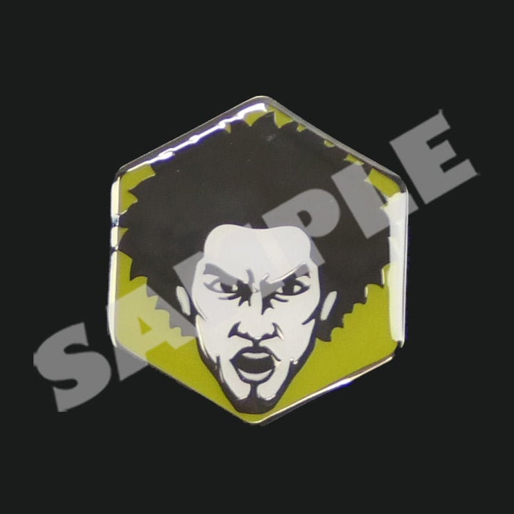 Yakuza character face pin - Ichiban Kasuga