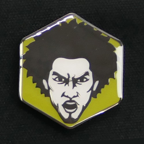 Yakuza character face pin - Ichiban Kasuga